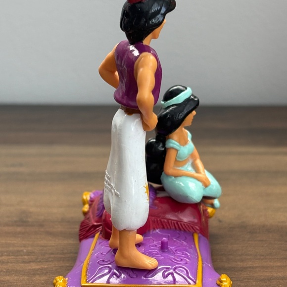 VINTAGE Burger King Toys 1992 DISNEY ALADDIN JASMINE ABU RAJAH JAFAR Figures - Picture 3 of 16